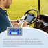 10-100V Battery Monitor LCD 12V 24V 36V 48V Digital Battery Capacity Voltmeter Tester Percentage Level Voltage Temperature Monitor Meter with Cabl...