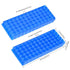 3Pcs Tube Rack Microcentrifuge Tube Racks Double-Sided Plate Centrifugal Pipe Rack for 0.5ml-2ml Centrifugal Pipe 60 Holes (Blue-Green-Orange)...