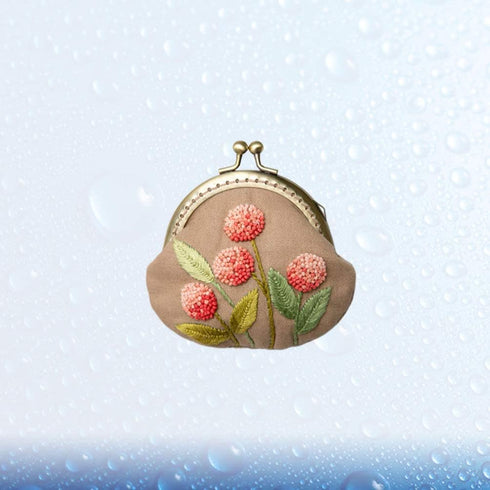 1 Set Coin Purse Embroidery Pouch Making Kit Lock Embroidery Tool DIY Coin Bag......