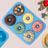 Silicone Donut Mold for 6 Doughnuts, Set of 2. Food Grade LFGB Silicone Bagels Baking Pan, Non-Stick, Dishwasher Safe, Heat Resistant and Microwav...