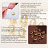 KISS WIFE 6 Pairs Small Hoop Earrings for Women, 14K Gold Plated Simple Dainty Huggie Hoop Earrings Set Lightweight Hypoallergenic Trendy Jewelry ...