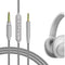 Geekria Audio Cable with Mic Compatible with JBL Tune 770NC 700BT, 660NC Headphones, 2.5mm to 3.5mm Replacement Stereo Cord with Inline Microphone...