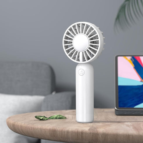 Mini Handheld Fan, 3 Speed Personal Mini Fan, Portable Battery Fan, USB Rechargeable Makeup Eyelash Fan, Suitable for Fashionable Women Traveling ...