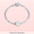 Goddaughter Heart Charms 925 Sterling Silver Bead with Pink Enamel for Bracelets...