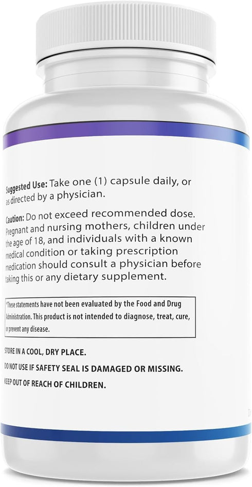 Zinc High Potency, No GMO, Vitamins for Good Skin, Immune Support Supplement & Antioxidant, Vegan, 50mg Per Servings, 60 Capsules, Unflavoured...