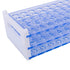 Scientific Detachable Test Tube Rack for Tubes of Dia.?17mm, 50 Holes, PS Material (2pcs) (Tuberack-50x16)...