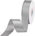 VATIN Double Face Deep Silver Satin Ribbon 1" Continuous 25 Yards,Silver Polyester Fabric Ribbon use for Bows Bouquet, Gift Wrapping, Floral Arran...