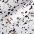 Terrazzo Granite Contact Paper Stick and Peel Wallpaper for Countertops Waterproof Self Adhesive Marble Terrazzo Wall Paper Roll for Decorative Ki...