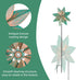 Pinwheels for Yard and Garden, 38 Inches Metal Kinetic Wind Spinner for Outdoor Garden Patio Yard Decor...