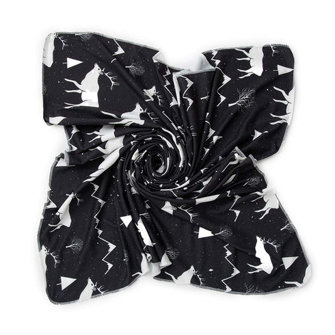 Galabloomer Newborn Swaddle Blanket with Beanie Set Baby Boy Receiving Blanket Gray Arrow...