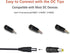 5V Baby Swing Replacement Power Cord Compatible with Graco Swing, Simple Swing, Glider LX, Glider Elite, Glider Petite LX, Sweetpeace, Sweet Snugg...