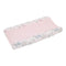NoJo Tropical Princess Elephant/Jungle Super Soft Pink Changing Pad Cover...