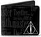 Buckle-Down Men's Wallet Together...they Make On Master Of Death./deathly Hall Accessory, -Multi, One Size...