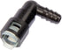 Dorman 800-086 Fuel Line Quick Connector That Adapts 3/8 In. Steel To 3/8 In. Nylon Tubing, 2 Pack Universal Fit...