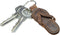 Hide & Drink, Flip-Flop Keychain, Sandal Beach Keychain for Travelers, Surfers and Beach Lovers, Full Grain Leather, Handmade, Bourbon Brown...