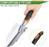 Garden Tool Set, 3PCS Sturdy Gardening Hand Tools Kit - Trowel/Shovel, Transplanter, Sharp Bypass Pruning Shears/Scissors/Clippers - Comfortable H...