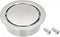 uxcell Finger Flush Pull Handle Outer Dia. 42mm/1.65" Brushed Silver with Screw...