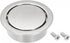 uxcell Finger Flush Pull Handle Outer Dia. 42mm/1.65" Brushed Silver with Screw...
