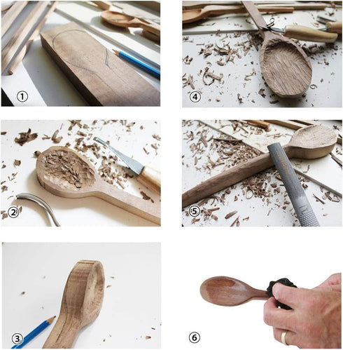 KALINCO Wooden Acacia Salad Servers with Salad Spoon and Fork Set Cooking Utensils for Kitchen (Natural Handmade Cookware) (salad servers)...