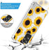 Case for OnePlus 9 Case, OnePlus 9 Case for Girls Women, Clear Floral Soft Flexible TPU Slim Phone Protective Case Cover for OnePlus 9 (Sunflower)...