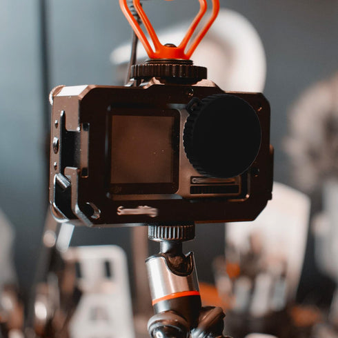 2pcs Lens Cap for Osmo Action 4 and Action 3, Black Lens Protector Flexible Lens Cover Protective Accessories Compatible with Osmo Action, Prevent...