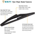 Rear Windshield Wiper Arm Blade 68256590AA for Jeep Renegade 2015-2020 Back Windshield Wiper Assembly...