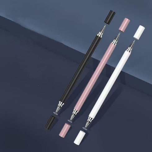 Dual-Purpose 2-in-1 capacitive Pen disc Stylus Suction Cup Pen Mobile Phone Tablet Stylus Sketch Sketch Pen Sketch Touch Pen, black 2pcs...