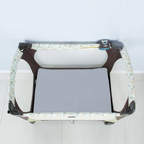 Biloban Pack and Play Sheets Fitted, 2 Pack Pack and Play Sheet Fits for Graco Pack n Play Mattress, Neutral Playard Sheets for Baby Boys and Girl...