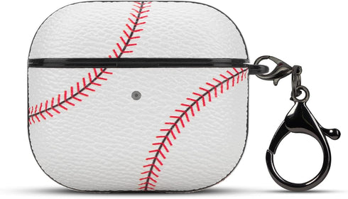 Case for Airpods 3 2021,for Airpods 3 Skin Accessories Sport Pattern for Airpods 3 Cover Leather Charging Case for Airpods 3 2021, Baseball...