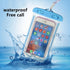 Luminescent Waterproof Phone Case Deep Water Protection IPX8 100 Feet fits all Smartphones Dark Find Function (Orange)...