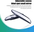 2 PCS Car Rearview Blind Spot Mirror, 5" x 1.18" Rectangular Adjustable Convex Wide-angle Mirror, Reversing Auxiliary Mirror, Universal for Cars E...