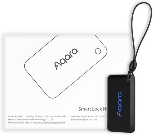 Aqara NFC Card for Smart Lock U100 & U50, Access Card for Keyless Entry Door Lock U100 & U50, NFC Key Card Works for Aqara Bluetooth Electronic De...