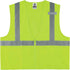 Ergodyne Unisex - Class 2 Standard Solid Vest Zipper, Zippered Lime, XX-Large-3X-Large US...