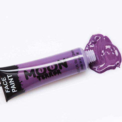 Halloween Face Paint Body Paint by Moon Terror - Poison Purple - SFX Make up, Special Effects Make up - 0.40fl oz...