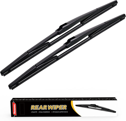 Rear Wiper Blade, HOSONIC 16 Inch Rear Windshield Wiper Blade, Original Equipment Replacement All-season Rear Wiper 16A, Double Service Life (Pack...
