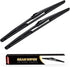 Rear Wiper Blade, HOSONIC 16 Inch Rear Windshield Wiper Blade, Original Equipment Replacement All-season Rear Wiper 16A, Double Service Life (Pack...