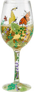 Enesco Designs by Lolita Organica Artisan Wine Glass, 15 Ounce, Multicolor,6007475...