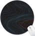 Small Mouse Pad, Abstract Round Mousepad with Non-Slip Rubber Base, Stitched Edge Mouse Pads for Desk Accessories Wireless Mouse Laptop Gaming Com...