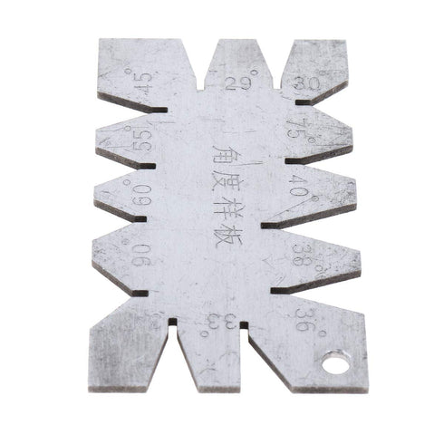 Cutting Angle Gage Template Metalworking Screw Thread Gauge Lathes Measuring Tool Stainless Steel...