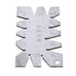 Cutting Angle Gage Template Metalworking Screw Thread Gauge Lathes Measuring Tool Stainless Steel...