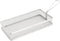 uxcell Stainless Steel Rectangle Mesh Basket Strainer Chips Fries Basket Silver Tone...