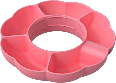 Snack Bowl for Stanley 40 oz Tumbler with Handle,Reusable Divided Tray Platter Food Storage Containers,Snack Ring for Stanley Cup Accessories,Snac...