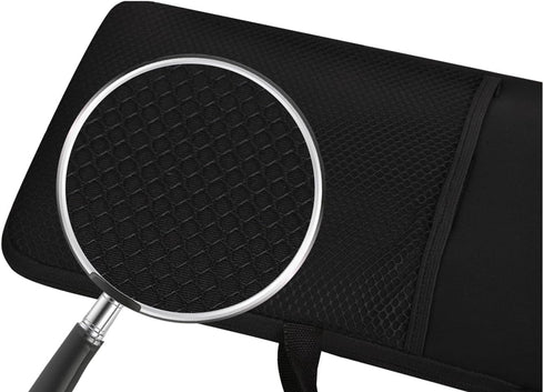 Soft Carrying Case Portable Protection Sleeve Pouch Bags with Handle Strap Compatible with Logitech K400 Plus Wireless Touch with Easy Media Contr...