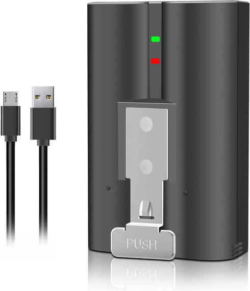 1 Pack Rechargeable V4 Battery 3.65V for Ring-Doorbell Camera 1/2/3/4 /USB Charging Station,Stick Up Cam Battery (2nd & 3rd Gen),4 Camera,Stick Up...