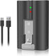 1 Pack Rechargeable V4 Battery 3.65V for Ring-Doorbell Camera 1/2/3/4 /USB Charging Station,Stick Up Cam Battery (2nd & 3rd Gen),4 Camera,Stick Up...