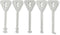 5pcs Cabinets Repair Kits Emergency Pocket Toolset?Silver?...