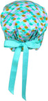 Scrub Cap for Women and Men, Euro Style Scrub Caps, Working Hat, Head Cover with Buttons, Long or Short Hair...