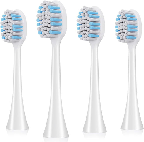 A2 Electric Toothbrush Replacement Brush Heads, Wide Toothbrush Heads W Shape, Large Size, 4 Pack...