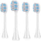 A2 Electric Toothbrush Replacement Brush Heads, Wide Toothbrush Heads W Shape, Large Size, 4 Pack...
