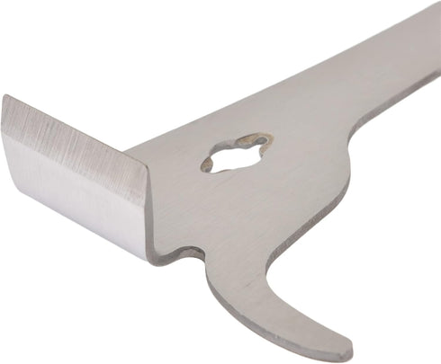 Stainless Steel Multifunctional Beekeeping Tool - Thumb Bee Honey Knife and Hive Scraper for Beekeepers...
